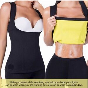Junlan Women’s Neoprene Sauna Vest & Waist Trainer - Size S